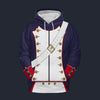 Modetrail France Line Infantry-Centre Company (1812-1815) Fleece Hoodie Costume, France Costume S-5XL US Size, Gift For Him