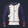 Modetrail France Line Infantry-Centre Company (1812-1815) Long Sleeves Costume, France Costume S-5XL US Size, Gift For Him