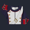 Modetrail France Line Infantry-Centre Company (1812-1815) Sweater Costume, France Costume S-5XL US Size, Gift For Him
