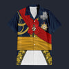 Modetrail France Louis Nicolas Davout Hawaiian Shirt Costume, France Costume S-5XL US Size, Unisex Button Down Shirt
