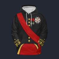Modetrail France Louis Philippe I Tracksuit Costume Hoodie Sweatshirt T-Shirt Sweatpants, France Costume S-5XL US Size