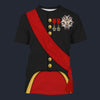 Modetrail France Louis Philippe I T-shirt Costume, France Costume S-5XL US Size, Gift For Him