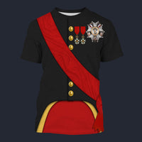 Modetrail France Louis Philippe I T-shirt Costume, France Costume S-5XL US Size, Gift For Him