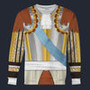 Modetrail France Louis XIV Long Sleeves Costume, British Costume S-5XL US Size, Gift For Him