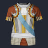 Modetrail France Louis XIV T-shirt Costume, British Costume S-5XL US Size, Gift For Him