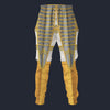 Modetrail France Louis XV in Armour Sweatpants Costume, British Costume S-5XL US Size, Gift For Him