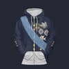 Modetrail France Louis XVIII Zip Hoodie Costume, France Costume S-5XL US Size, Gift For Him