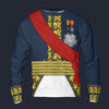 Modetrail France Michel Ney Long Sleeves Costume, France Costume S-5XL US Size, Gift For Him