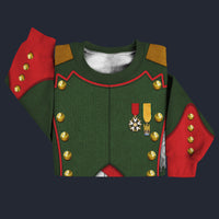Modetrail France Napoleon Bonaparte Sweater Costume, France Costume S-5XL US Size, Gift For Him
