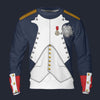 Modetrail France Napoleon I Tracksuit Costume Hoodie Sweatshirt T-Shirt Sweatpants, France Costume S-5XL US Size