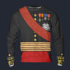 Modetrail France Napoleon III Long Sleeves Costume, France Costume S-5XL US Size, Gift For Him