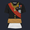 Modetrail France Napoleon III in Coronation Robes T-shirt Costume, France Costume S-5XL US Size, Gift For Him