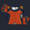 Modetrail France Napoleon infantryman Sweater Costume, France Costume S-5XL US Size, Gift For Him