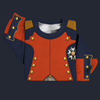 Modetrail France Napoleon infantryman Sweater Costume, France Costume S-5XL US Size, Gift For Him