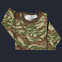 Modetrail French Lizard A1 Airborne Camo Sweater Costume, Military Costume S-5XL US Size, Gift For Him