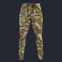 Modetrail French Lizard A1 Airborne Camo Sweatpants Costume, Military Costume S-5XL US Size, Gift For Him