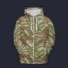 Modetrail French Lizard Airborne CAMO Set 2O Tracksuit Costume Hoodie Sweatshirt T-Shirt Sweatpants, Military Costume S-5XL US Size