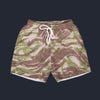 Modetrail French Lizard Airborne CAMO Set 3 Outfit Hawaiian Shirt And Shorts, Military Costume S-5XL US Size