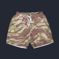 Modetrail French Lizard Airborne CAMO Set 3 Outfit Beach Short, Military Costume S-5XL US Size