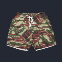 Modetrail French Lizard Airborne CAMO Set 4 Outfit Beach Short, Military Costume S-5XL US Size