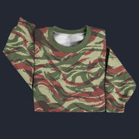 Modetrail French Lizard Airborne CAMO Set 4 Sweater Costume, Military Costume S-5XL US Size, Gift For Him