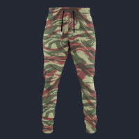 Modetrail French Lizard Airborne CAMO Set 4 Sweatpants Costume, Military Costume S-5XL US Size, Gift For Him