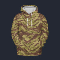 Modetrail French Lizard Airborne CAMO Set 5 Tracksuit Costume Hoodie Sweatshirt T-Shirt Sweatpants, Military Costume S-5XL US Size