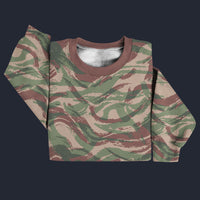 Modetrail French Lizard Airborne CAMO Set 7 Sweater Costume, Military Costume S-5XL US Size, Gift For Him