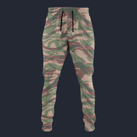 Modetrail French Lizard Airborne CAMO Set 7 Sweatpants Costume, Military Costume S-5XL US Size, Gift For Him