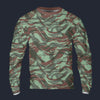 Modetrail French Lizard Foreign Legion Camo Tracksuit Costume Hoodie Sweatshirt T-Shirt Sweatpants, Military Costume S-5XL US Size
