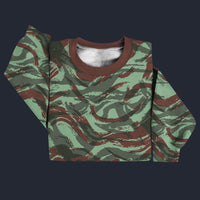 Modetrail French Lizard Foreign Legion Camo Sweater Costume, Military Costume S-5XL US Size, Gift For Him