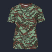 Modetrail French Lizard Foreign Legion Camo Tracksuit Costume Hoodie Sweatshirt T-Shirt Sweatpants, Military Costume S-5XL US Size