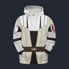 Modetrail Star Wars General Kenobi Fleece Hoodie Costume, S-5XL US Size, Gift For Him
