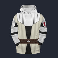 Modetrail Star Wars General Kenobi Tracksuit Costume Hoodie Sweatshirt T-Shirt Sweatpants, S-5XL US Size