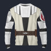 Modetrail Star Wars General Kenobi Long Sleeves Costume, S-5XL US Size, Gift For Him