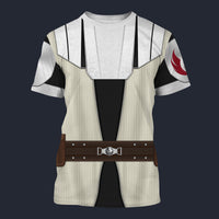 Modetrail Star Wars General Kenobi Tracksuit Costume Hoodie Sweatshirt T-Shirt Sweatpants, S-5XL US Size