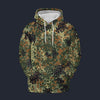 Modetrail German Flecktarn Camo Tracksuit Costume Hoodie Sweatshirt T-Shirt Sweatpants, Military Costume S-5XL US Size