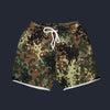 Modetrail German Flecktarn Camo Outfit Hawaiian Shirt And Shorts, Military Costume S-5XL US Size