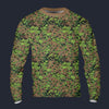 Modetrail German Oak Leaf Eichenlaubmuster Spring Camo Tracksuit Costume Hoodie Sweatshirt T-Shirt Sweatpants, Military Costume S-5XL US Size