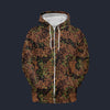Modetrail German Pea Dot Erbsenmuster CAMO Tracksuit Costume Hoodie Sweatshirt T-Shirt Sweatpants, Military Costume S-5XL US Size