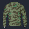 Modetrail German Splittermuster 41 Luftwaffen Camo Tracksuit Costume Hoodie Sweatshirt T-Shirt Sweatpants, Military Costume S-5XL US Size