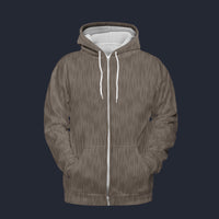 Modetrail German Strichtarn Brown Camo Zip Hoodie Costume, Military Costume S-5XL US Size, Gift For Him