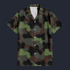 Modetrail Military German Truppenversuch Punkttarnmuster CAMO Outfit Hawaiian Shirt, Military Costume S-5XL US Size, Unisex Button Down Shirt