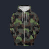 Modetrail German Truppenversuch Punkttarnmuster Camo Tracksuit Costume Hoodie Sweatshirt T-Shirt Sweatpants, Military Costume S-5XL US Size