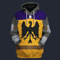 Modetrail Germany 12th Century Holy Roman Empire Knight Hoodie Costume, Germany Costume S-5XL US Size, Gift For Him
