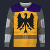 Modetrail Germany 12th Century Holy Roman Empire Knight Long Sleeves Costume, Germany Costume S-5XL US Size, Gift For Him
