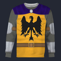 Modetrail Germany 12th Century Holy Roman Empire Knight Sweater Costume, Germany Costume S-5XL US Size, Gift For Him
