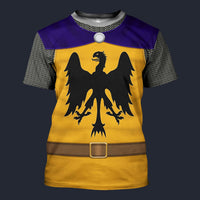 Modetrail Germany 12th Century Holy Roman Empire Knight T-shirt Costume, Germany Costume S-5XL US Size, Gift For Him
