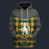 Modetrail Germany 13th Century German Knight Fleece Hoodie Costume, Germany Costume S-5XL US Size, Gift For Him