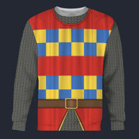 Modetrail Germany 14th Century Holy Roman Empire Knight Sweater Costume, Germany Costume S-5XL US Size, Gift For Him